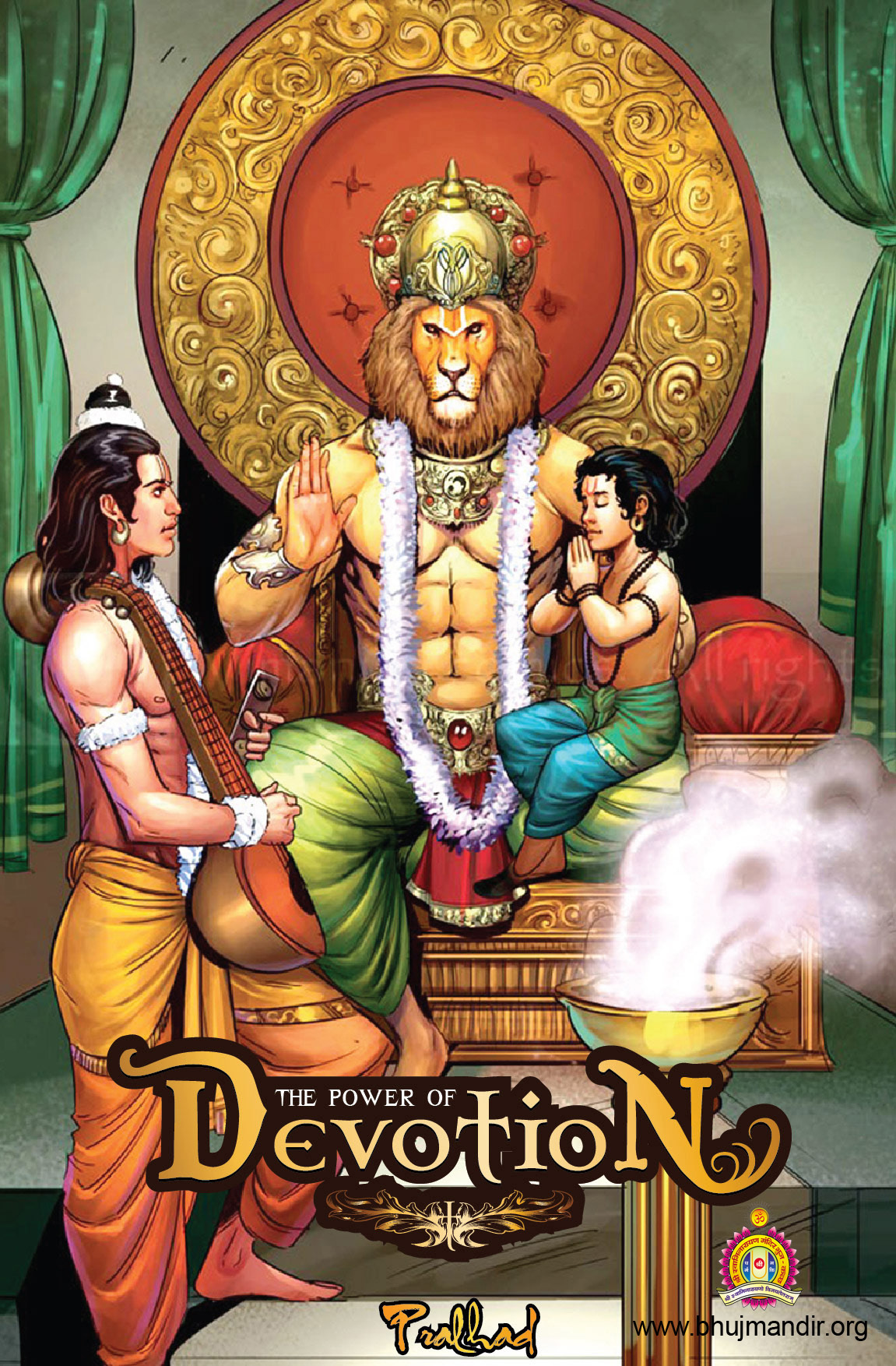 Cover of Power Of Devotion Prahlad Comic