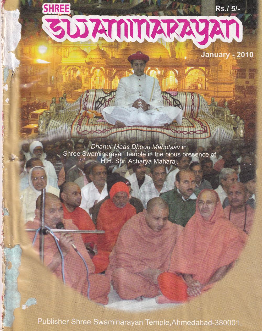 Magazine cover — January 2010